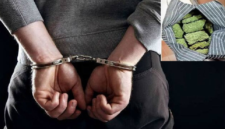 Amritsar: Man arrested with 7 kg of ganja.